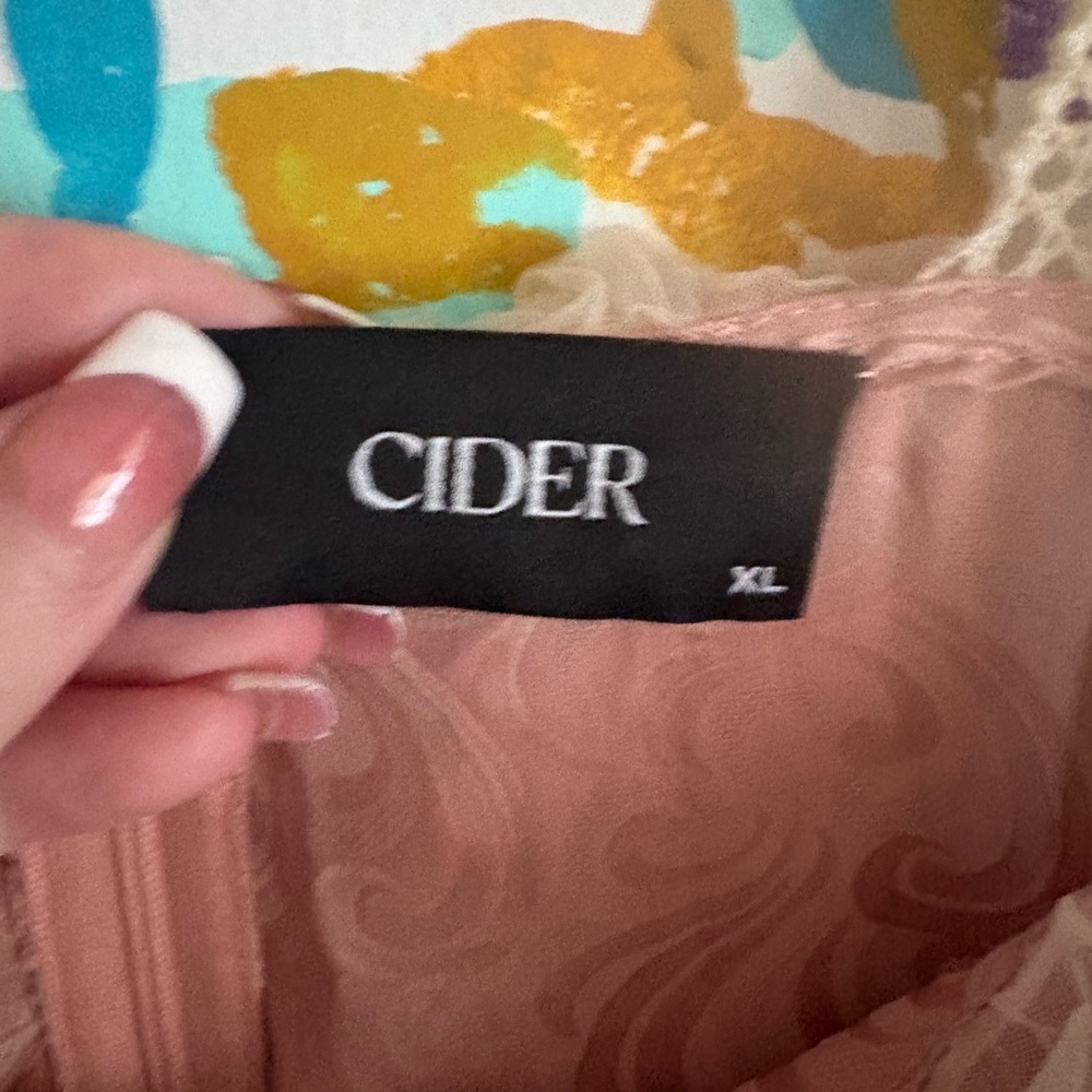 Cider Blush Dress with Lace Detail - Picture 5 of 5